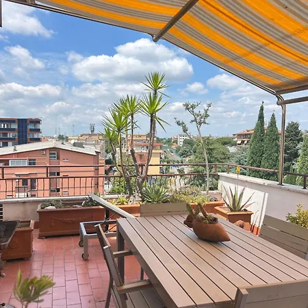 Apartman Con Terrazza Vicino Gemelli E Vaticano *