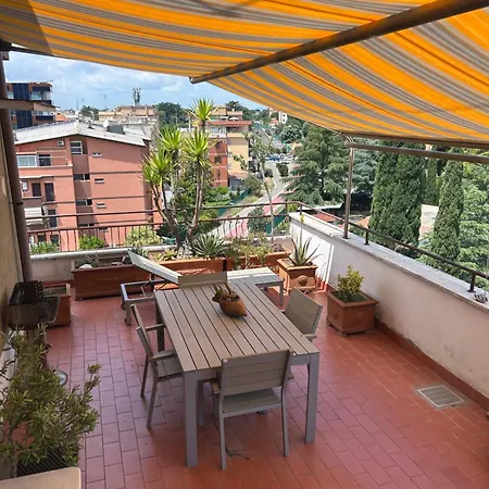 Daire Con Terrazza Vicino Gemelli E Vaticano *