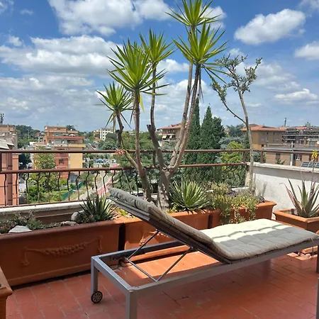 Con Terrazza Vicino Gemelli E Vaticano