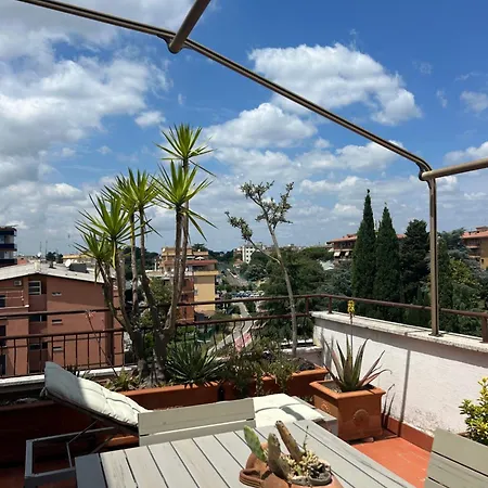 Con Terrazza Vicino Gemelli E Vaticano